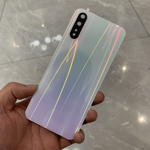 Bohuiyou eignet sich für vivoiqoo Neo Glass zurück -Abdeckung Neo855 Mobiltelefon hinterer Hülle Bildschirm Glas Rennversion V1396A Neo Purple Single Back Cover + Tool