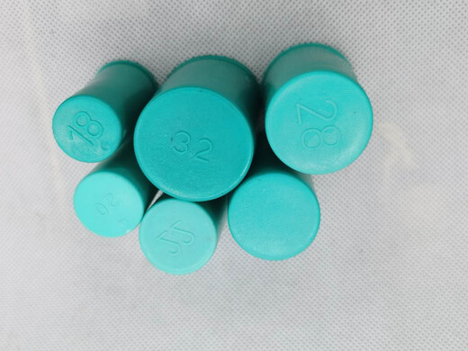 Shantou Lincun steel bar protective cap steel wire head protective cap plastic steel bar straight thread protective cap 12 steel bar protective cap 2000 pieces