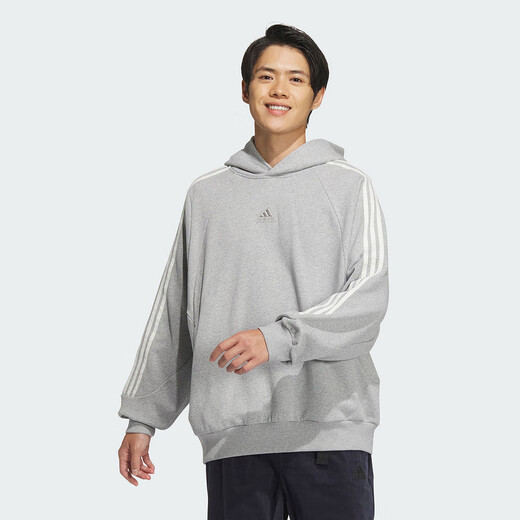 Adidas 2024 Winter Unisex Fashion Trend Versatile Hooded Sweatshirt JI6636 3XL