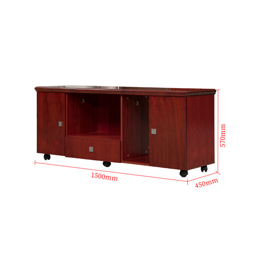 ZHONGWEI office furniture modern minimalist boss desk matching file cabinet information cabinet floor cabinet side cabinet 1.5 meters