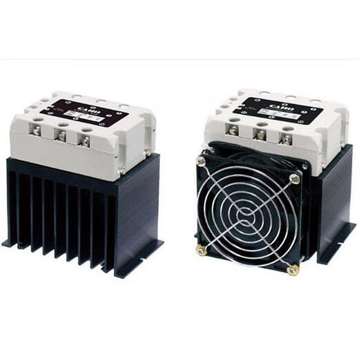 Clcey Xuanrong 3-phases AC Solid State Relay 3D4820 3D4830 3D4840 3D4860 Gris clair 3 Gris 3D4840