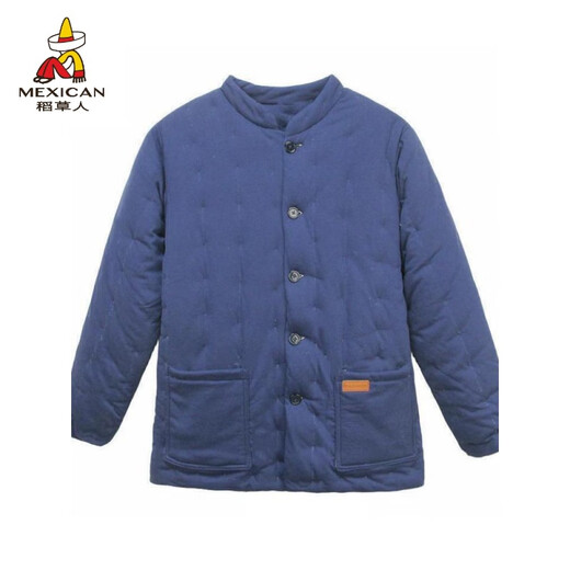 Scarecrow old man pure cotton handmade cotton coat men's old-fashioned winter cotton jacket cotton pants loose large size thickened soft warm jacket black living table XL (weight 100-120Jin Jin equals 0.5 kg)