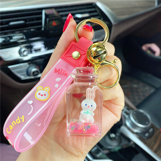 Bessie en silence lombbit lumineux huileux Viset de bouteille flottante pour femmes exquise liquide dérive de la bouteille de souhait