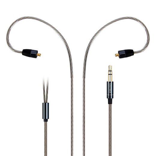 
Earmax sound quality is full and elastic. Suitable for Sony N1AP N3AP upgrade cable SE215 SE846 er800 mmcx silver-plated cable headphone cable SE gray bend insertion hanging/line control version