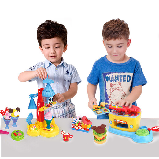 迪士尼（Disney）正品 橡皮泥米奇套装彩泥DIY玩具 DS-1699