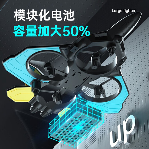 Haoqian (Haoqian) Drohne Kinder Fernbedienung Flugzeuge Kämpfer Quadcopter Foam Flugzeugspielzeug -Geburtstagsgeschenk 20 Minuten lang 34 cm - verbessertes Flugfotografie -Geburtstagsgeschenk für Luftfotografie