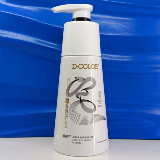 Dicai Elasticity Curly Wet Shine Curl Protector Plumping Wavy Brushed Curly Hair Styling Moisturizing Curl Protector Elastin 300g (1 bottle) New Packaging