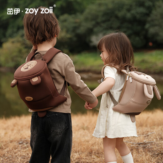 ZOY ZOII Bag de tracción para niños de 2 a 6 años Mochila de jardín de infantes Baby Anti-Lost Lindo Ligera Escolar Bolsa de vacaciones para niños