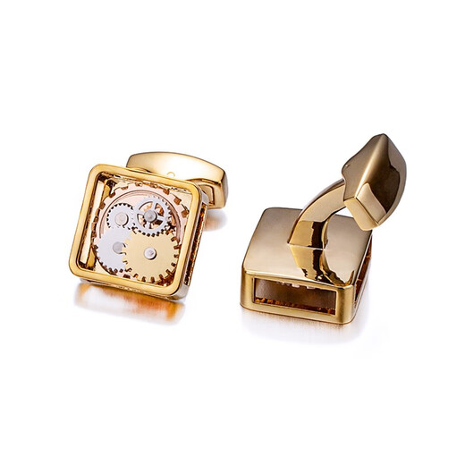 Nosskiss High-End-Hemd Manschette Link Ausrüstung Ärmeln Nagel Männer Manschuppen Nagel Hemd Button Geburtstag Geschenkmethode Geburtstag Geschenk Golden