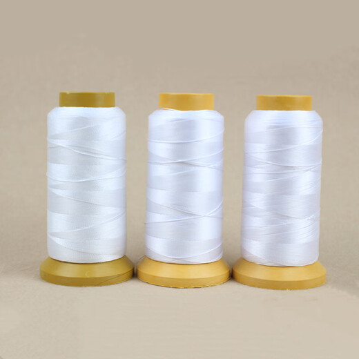 Special thread for pearl necklaces white strand braided wire 6 strands 9 strands beading wire diy handmade ring bracelet braided rope 6 strands