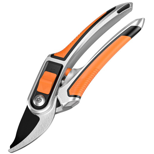 Bobenjia garden fruit tree pruning scissors, special scissors for cutting branches, pruning scissors for pruning flowers, gardening scissors, branch scissors. Silver cast aluminum handle