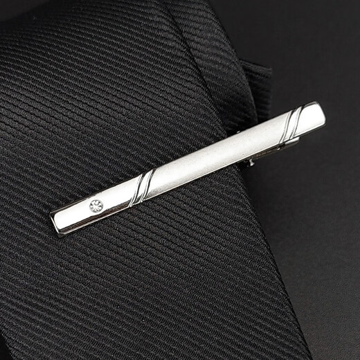 夹 夹 带 叕 叕 叕 叕 叕 Men's formal business tie Dancin Bull buckle clip folder tie clip clip tie buckle A model