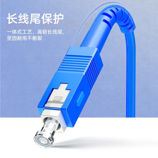 Shanze Telecom Grade Greeored Single-Mode Single-Core-Faser-Schweinefaser-Faser-LC-LC-Halogen-frei-freie konesistante kompressive Anti-RAT-Glasfaser-Kabel-Panzer FC-FC (Single-Mode Single-Core) 1 Meter
