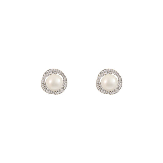 Sili Pearl Earrings No Piercing Earrings Super Flashy Painless Ear Clips No Piercing Elegant Style Light Luxurious High-end Earrings Gold Ear Clips