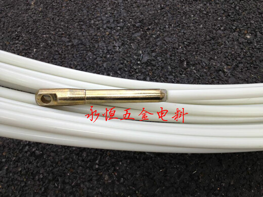 XMSJ定制固架子玻璃钢穿孔器穿线器引线器管道通管器12100/150/200米 12200米带车架