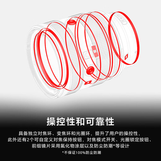 Sony (SONY) guaranteed price 11.11 FE 20-70mm F4 G full-frame ultra-wide-angle standard zoom G lens (SEL2070G)