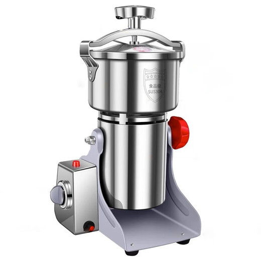Jingyan traditional Chinese medicine grinder household grinder ultra-fine grinder multi-functional grain grinder notoginseng medicinal grinder pepper corn seasoning grinder electric commercial high power swing 1000A seal upgrade/304 stainless steel