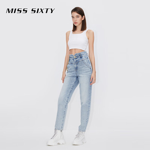 Miss Sechzig gestrickter Weste Frauen U-Neck Slim Stretch Top modisch und vielseitig schwarz xs