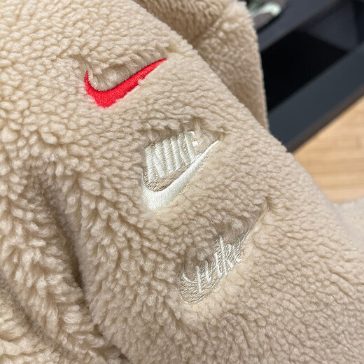 Nike (Nike) Jacke Herren 2025 Sommer New Sportswear Fleece Warm Stand Kragenjacke FZ6194-126 Light Khaki Neujahr L.