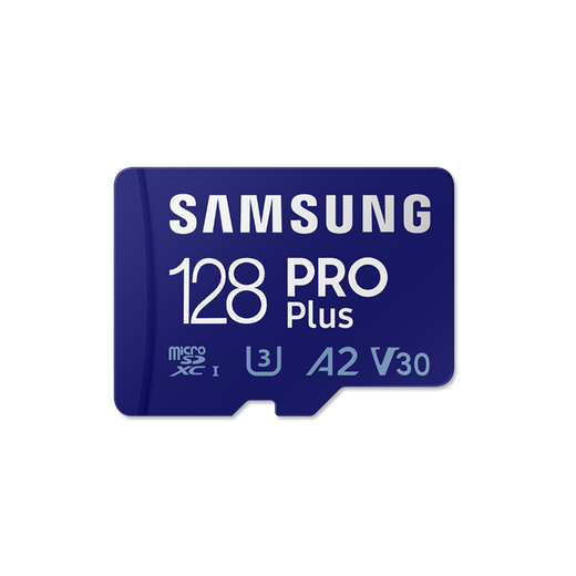 Samsung (SAMSUNG) high-speed memory card TF card A2 180M supports 4K DJI drone memory card V30 U3 pocket3/action4 action camera dedicated SD card Blue card 128G+3.0 card reader
