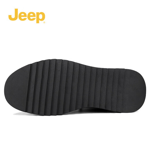 Jeep吉普男鞋春秋季休闲皮鞋百搭板鞋户外运动工装鞋防滑马丁靴男