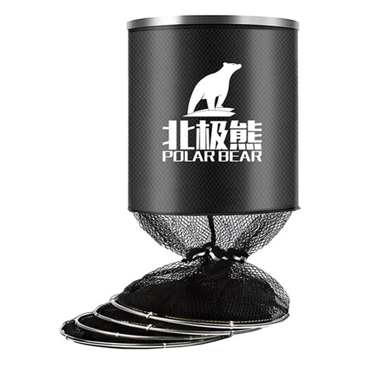 Yumu fish net bag fishing net thickened rubberized anti-hanging quick-drying fishing net black pit competitive fishing net bag fish protection bag fishing gear 34cm 2m competitive thickened pure black (3 gifts)