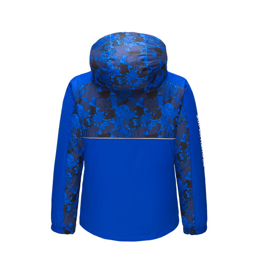 Camkids Kenmu children's clothing boys' sports outdoor windbreaker girls' windproof big children's jacket personalized double-sided jacket 68981221 sapphire blue 150