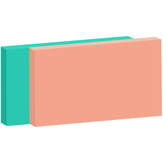 
3M Post-it notes Reporting stickers/note notes/note notes/note notes/note notes/note notes/note notes Office supplies School supplies Stationery Large size 2 books mixed color 655S-2pk-2