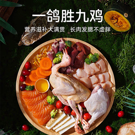 Nobili Nobili Fresh Meat Grain-Free Squab Cat Food 42 Protein Full Price Freeze-dried Adult Cat and Kitten Food Fattening Hair 5kg Add 5 Chicken Floss-10Jin Jin is equal to 0.5kg