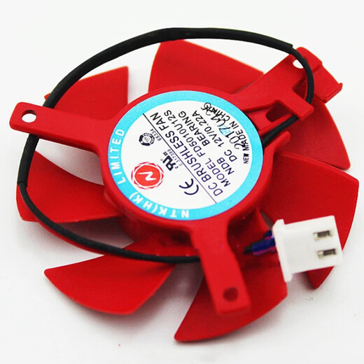 Nuevo HP HP HP R7 430 Ventilador de la tarjeta gráfica FD5010U12S Spacing de agujeros de 12 V de 3.9 cm de diámetro 4.7 cm 2.5 Interfaz