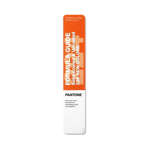 PANTONE Pantone Color Card Formula Guide GP1601B General International Standard Spot Color Card 1-7 Starting CU Card Spot Color Cartoon Universal Color Card 224 New Colors GP1601B-SUPL