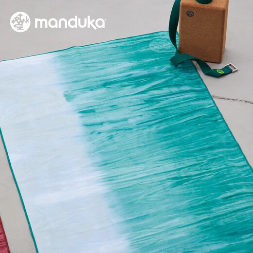 MANDUKAMduka eQua Yoga towel pad cloth anti-slip professional multi-functional portable sweat-absorbing quick-drying yoga towel blanket intoxicated purple (67*182cm)