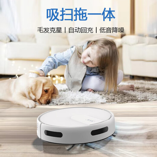 TAKDIR德国扫地机器人智能家用全自动扫拖一体机APP远程导航吸尘器大吸力擦地自动回充预约定时电控水箱 APP遥控+电控水箱+黑色