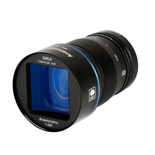 SIRUI 1.33X S35 wide format cinema lens micro single vlog video micro cinema lens S35 format 50mmF1.8-RF mount