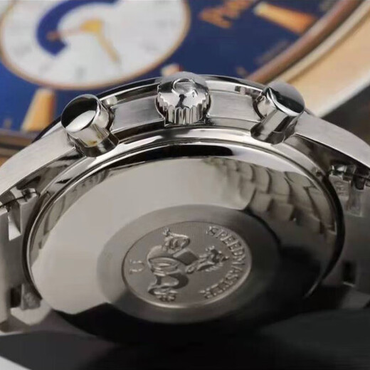 [Second-Hand 95 New] Omega (Omega) Herren Watch Speedmaster-Serie Chronograph Function Watch Automatische mechanische Second-Hand-Uhr 39 Blue Disc Acht-Pin-Stahlgürtel-3523.80.00