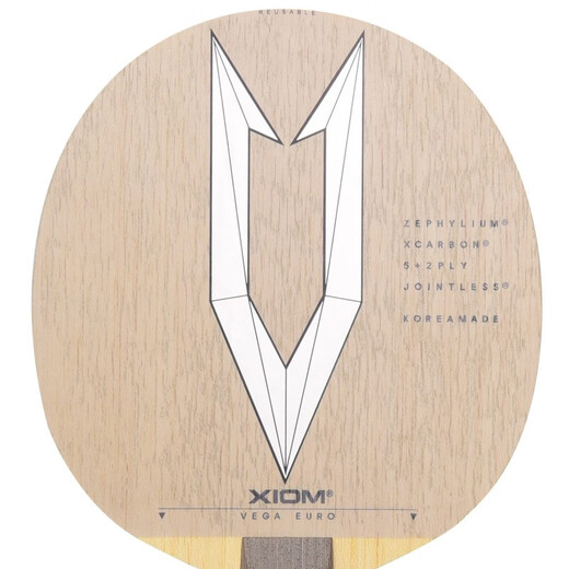 XIOM VEGA carbon fiber table tennis blade professional table tennis racket offensive competition training light cricket board Weijia Europe pen-hold CS (short handle)