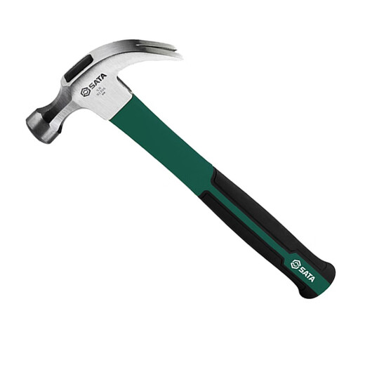 SATA 92307 fiberglass handle claw hammer 1.5 pounds