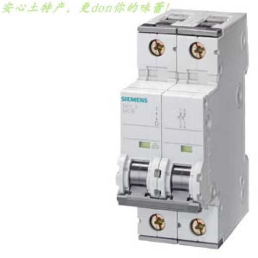 断路器开关2PAC5SY6202/6203/6204/6206/6208/6210-6/7/8CC 5SY6214 2P 0.3A B型 -6CC