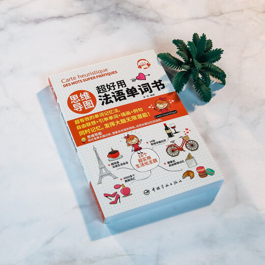 Selbstgesteuerte Mindmap, super einfach zu verwendendes französisches Wortbuch