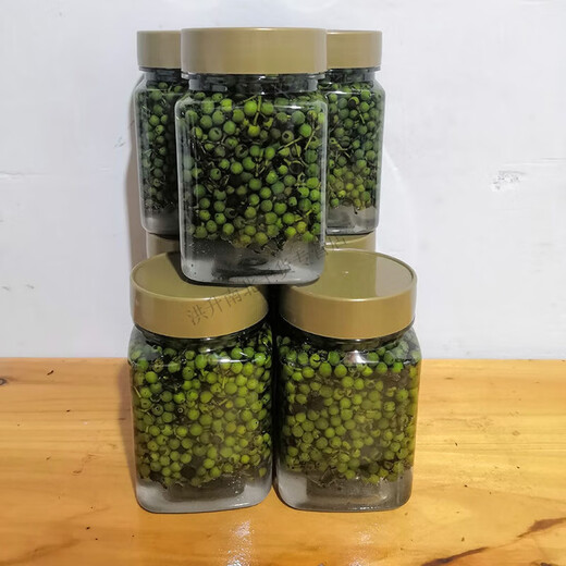 可钦盐泡木姜子新鲜山胡椒木姜子湖南贵州山苍子木姜子泡盐 泡盐木姜子1瓶(250g)