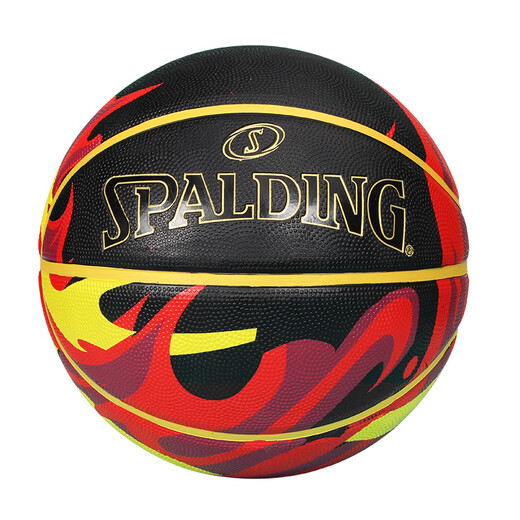 Spalding Spalding Llama de caucho al aire libre No. 7 Baloncesto 84-758Y