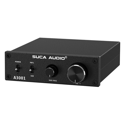 
SUCA AUDIO Voice A3001 Mono AV Home Theater 2.1/5.1/7.1 Subwoofer SUB Mid-mounted 300W Digital Amplifier Black [with 32V/5A Power Supply]