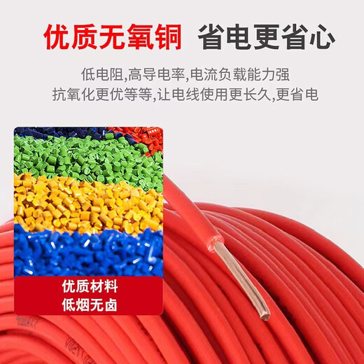 珠江南方珠江低烟无卤电线电缆WDZBBYJ15254平方消防线工程电线 WDZB-BYJ4 国标