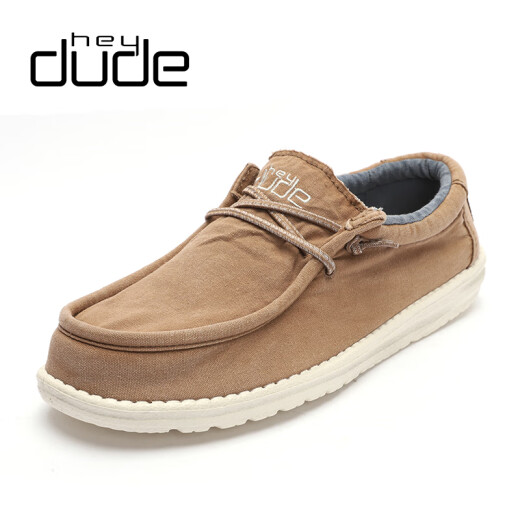 Heydude New Dude Denim Canvas обувь повседневная мужская обувь удобная и легкая педали осень -дышащая ленивая обувь 111521521 Размер 40