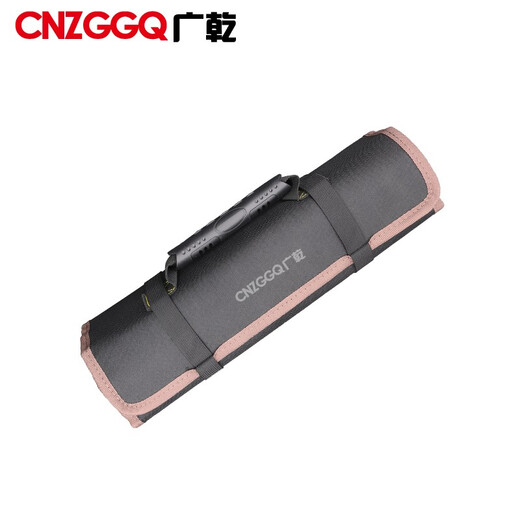 CNZGGQ Guangqian Oxford roll tool bag empty bag multi-functional portable storage bag tool pocket storage without clutter black