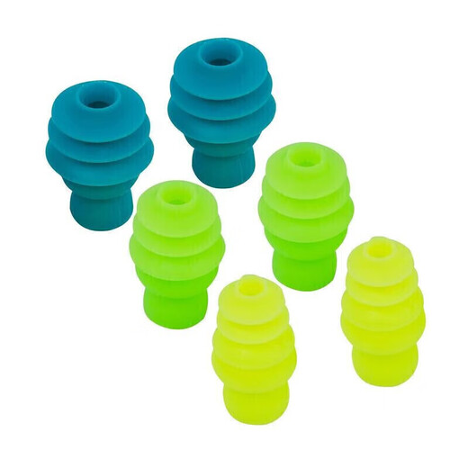 Decathlon swim equipment earplugs anti-lost silicone strap rope children's gray silicone nose clip (floating) 2924106