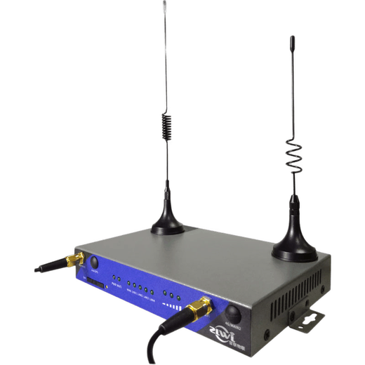 ZLWL Internet inteligente de las cosas Netcom industrial 4G Tarjeta dual Modo dual Enrutador WiFi inalámbrico Transmisión en vivo al aire libre Tarjeta SIM Tráfico Banda ancha Equilibrio de carga APN Enrutador de red privada + Telecom Mobile Tarjeta 100G/año Nombre irreal