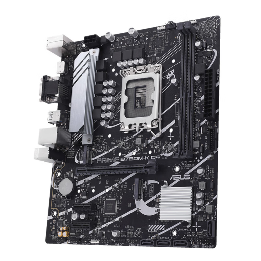 Intel 12th Generation Core CPU ASUS B760 Tablero de conjuntos de CPU de placa base U Conjunto de ASUS Prime B760M-K D4 I3-12100F