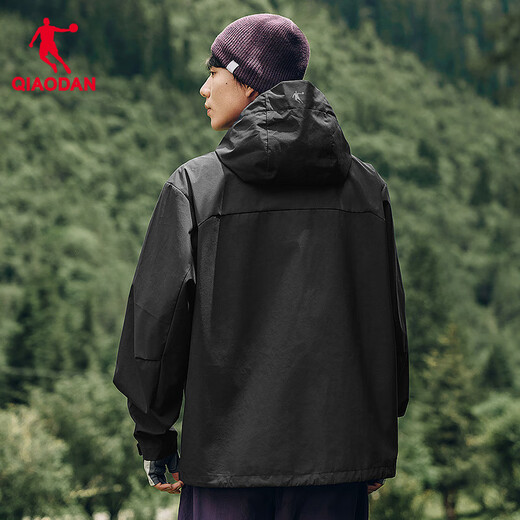 Jordan Mountain God Lite Sports Jacket Men's Oversize Loose Hooded Windbreaker Men's Jacket Outdoor Charge Sportswear Men