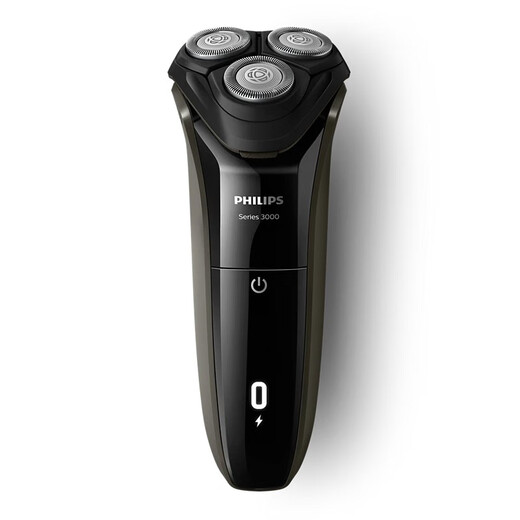 Philips (Philips) Razor Electric Shave Beard Razor Regalos de cumpleaños para hombres para dar novios a los esposos a los ancianos para dar novios a los novios para dar regalos a la tienda oficial de la insignia [nueva actualización de la serie 3] Gentleman Black S3108/06 Outfit ordinar